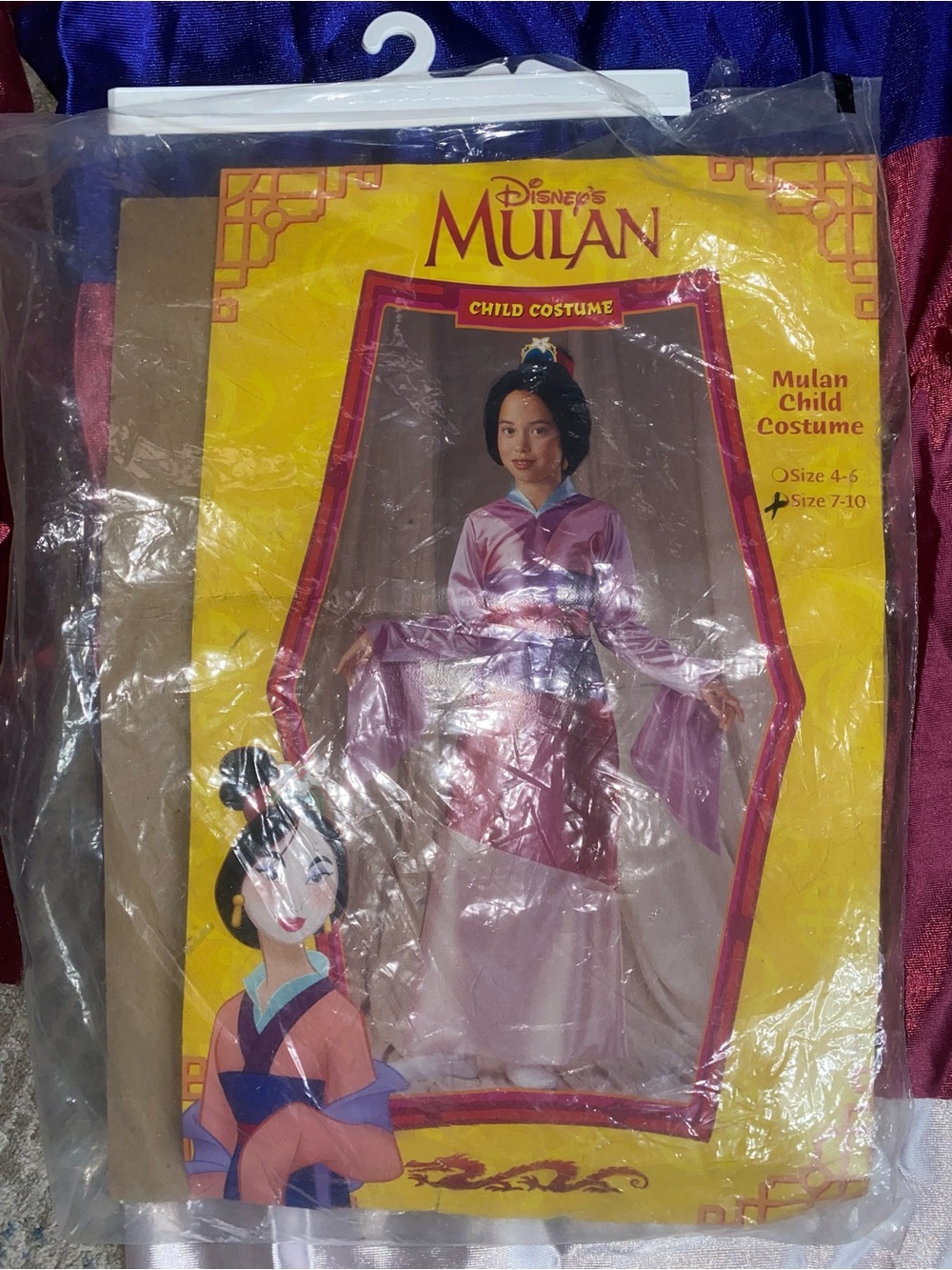 Disney Mulan Lavender and Purple Girls Costume